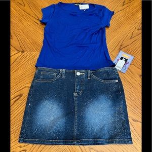 ****** Wet Seal top and skirt set NWT ******